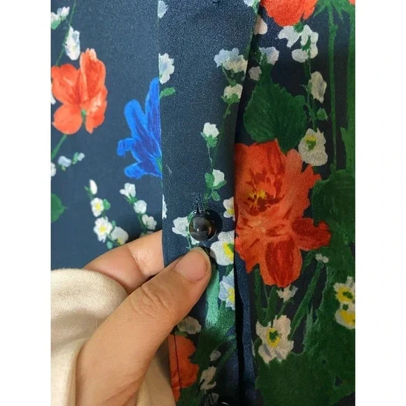 Tuckernuck Jade Blouse Bloom Farris Size XS - Picture 6 of 8